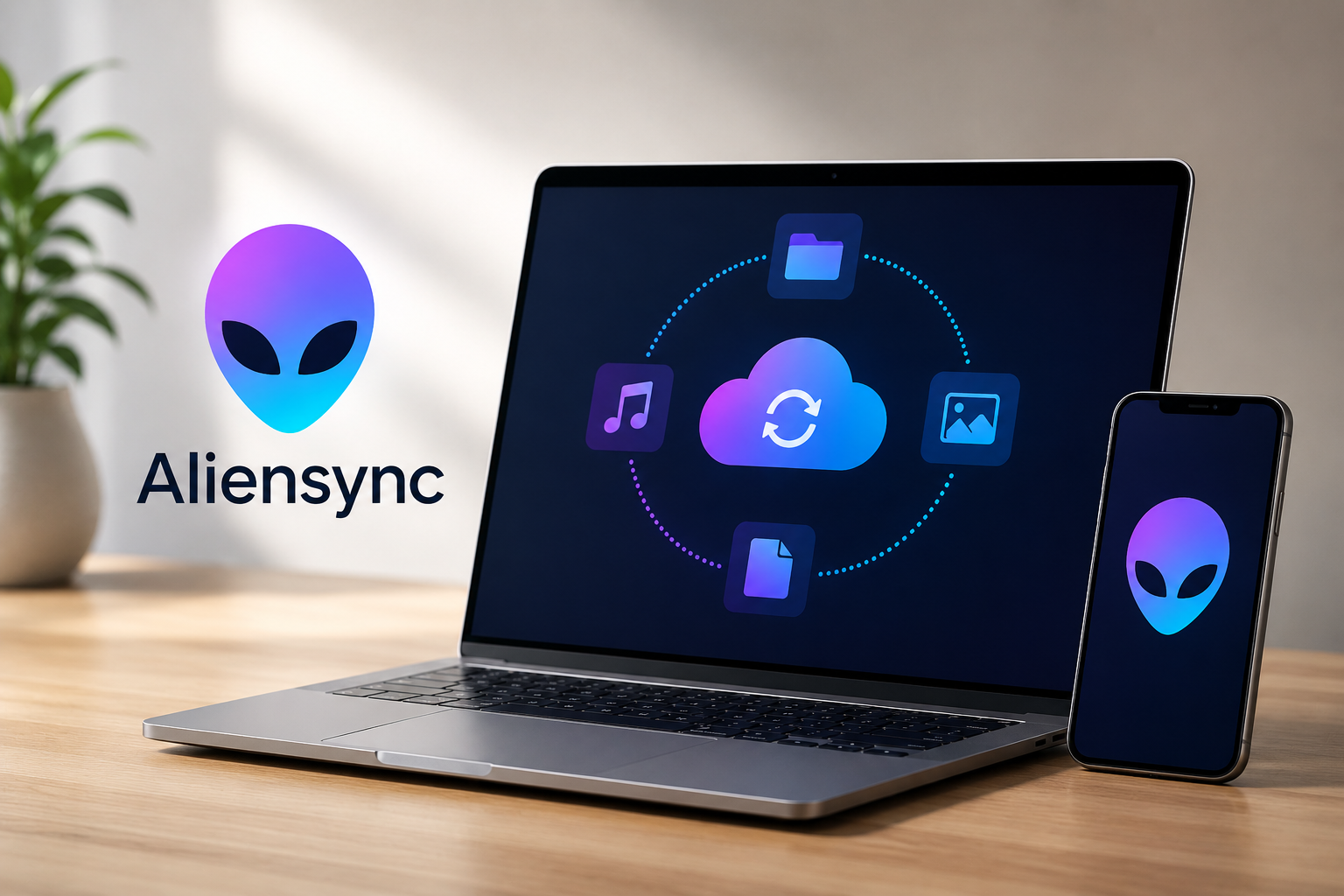 Apps and Softwares Aliensync dashboard showing workflow automation and software integration tools