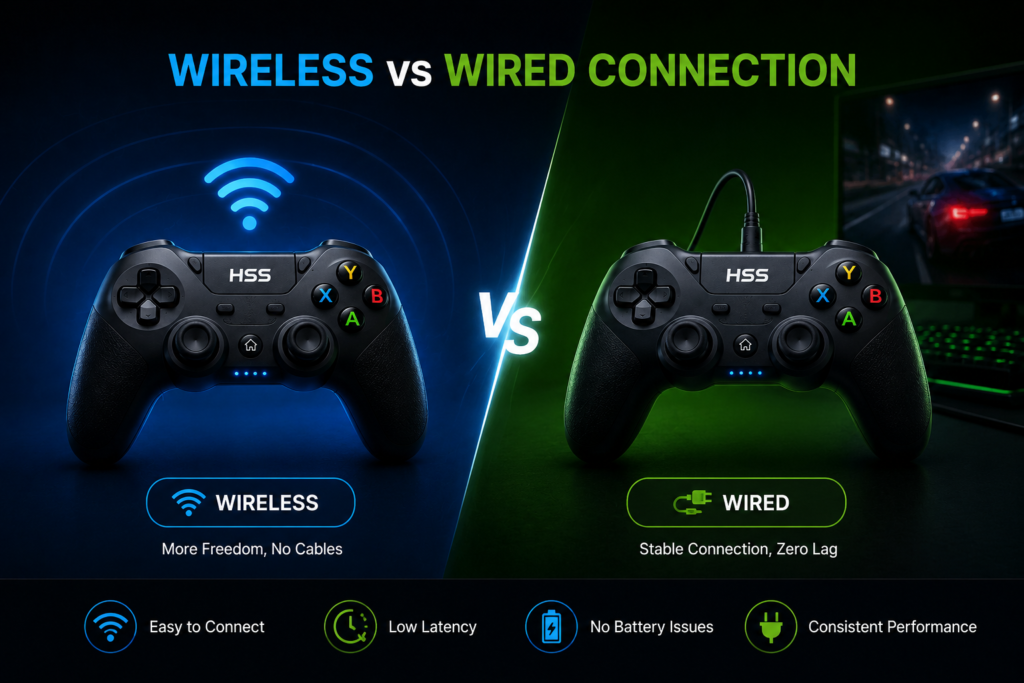 Wireless vs Wired Connection